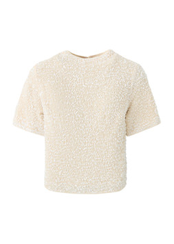 Matalan Cream Sequin Tee £20