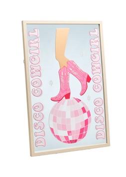 Matalan Disco Cowboy Wall Art £25