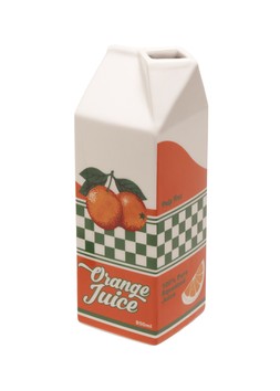 Matalan Orange Carton Vase £10