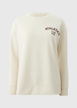Matalan Souluxe Oatmeal Graphic Print Sweatshirt £18