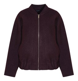 Matalan Textured Bomber Burgundy Jacket £32