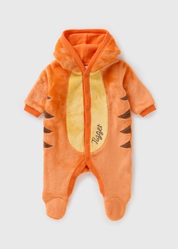 MATALAN TIGGER DRESS UP PRAMSUIT ORANGE £12