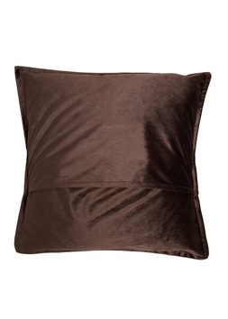 Matalan Velvet Brown Cushion £7
