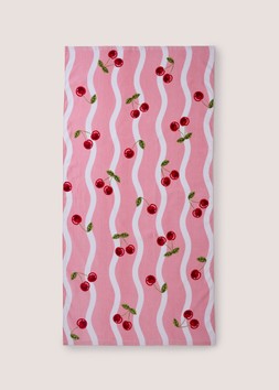 CHERRY BEACH TOWEL £6.50