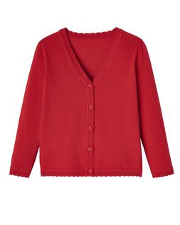 Matalan Girls Scallop Edge School Cardigan 2 Pack &pound;9 - &pound;13