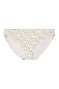 Gold Chevron Bikini Pant