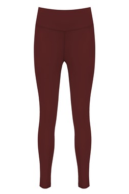 Burgandy Active Legging