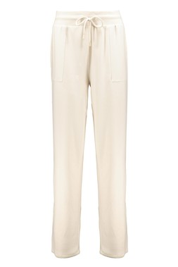 Cream Atlanta Wide Leg Jogger