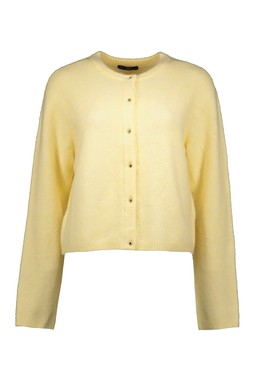 Yellow Viper Button Cardigan