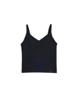 Black Seamless Vest