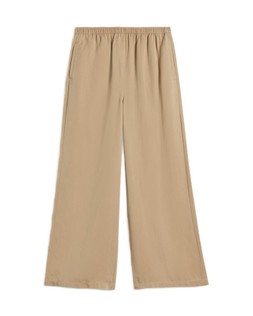 Neutral Tencel Co Ord Trouser