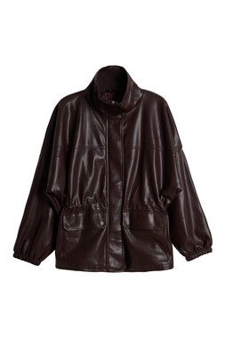 PU Oversized Jacket £45.00- embargoed until 27th October 2025