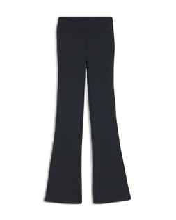 Black Ultrastretch Flare Legging