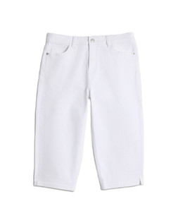 White Capri Jean