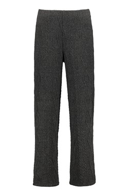 Cable Co-ord Trousers Grey