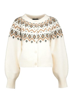 Camel Diamond Fairisle Jumper