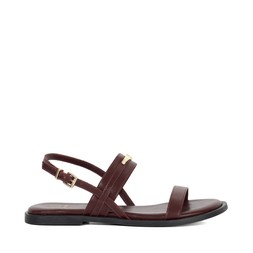 Dune London Litton 89 GBP dark red leather www.dunelondon.com