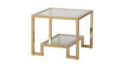 DFS Lina Lamp Table in Champagne Gold