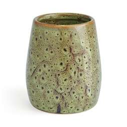 Reactive Glaze Toothbrush Holder Green