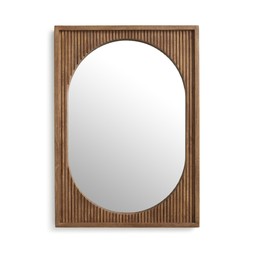 30967037 Khari Mango Wood Rectangle Wall Mirror £100