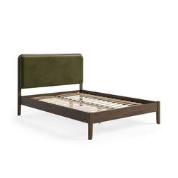 Darla Wanut & Olive Bed £399