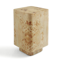 Seana Side Table Burl Wood Veneer £179