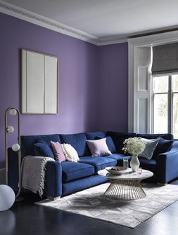 Furniture Village - Isobel Corner Sofa, &pound;2969, Temora Lamp, &pound;349, Santiago Coffee Table, &pound;699