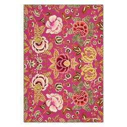 ROSE DE DAMAS CERISE THROW BLDG0289