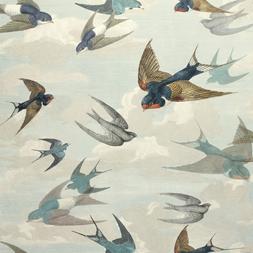 CHIMNEY SWALLOWS - SKY BLUE