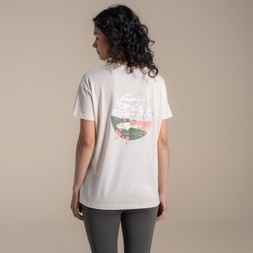 Bistort Short Sleeved T-Shirt in Sugared Almond £35.00