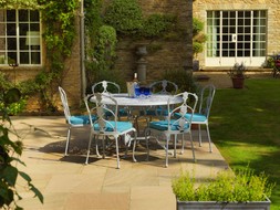 Oxleys National Trust Octavia 6 Seat Set Dove Grey £6,495.00
