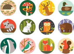 Forest Animals Matching Game_gbp_10