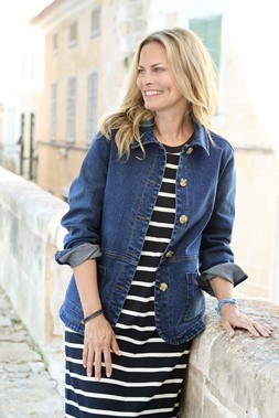 Denim Cargo Jacket Stonewash £49 (AD12421) Available from February 5th