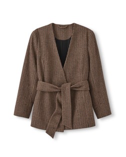 Wrap Check Jacket £75