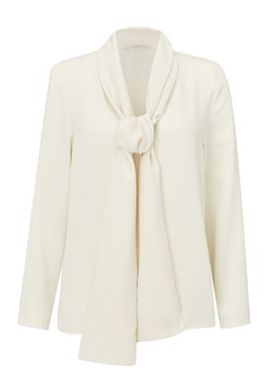 Bow Blouse Cream £36 AB12688