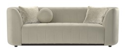 The Fitzrovia 3 Seater in Matt Velvet Stone Mix, &pound;849