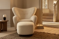 Audo Copenhagen The Tired Man Lounge Chair