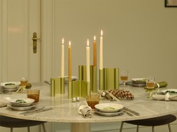Muuto Pair Candleholder - Green (11cm & 18cm)