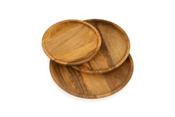 Wooden Plates Set of 3 RRP €80 Now €50