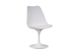 Gio Swivel Dining Chair White
