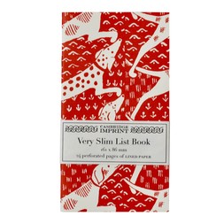 Very Slim List Book Dogs