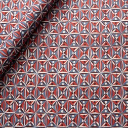 Patterned Paper Kaleidoscope Red and Blue £3