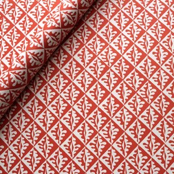 Patterned Paper Oak Leaves Red £3