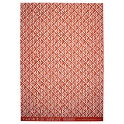 Patterned Paper Oak Leaves Red £3