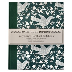 Very Large Hardback Notebook Songbird Midwinter