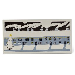 Long Card Christmas Chimneys