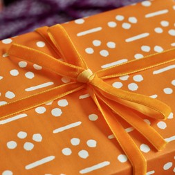 Velvet Ribbon Clementine