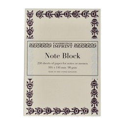Refill Block of Border Notes in Elderberry