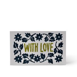 A Pack of Six Leaves and Stars Gift Cards