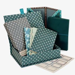 Pocket Folio Gift Box Petrol Blue